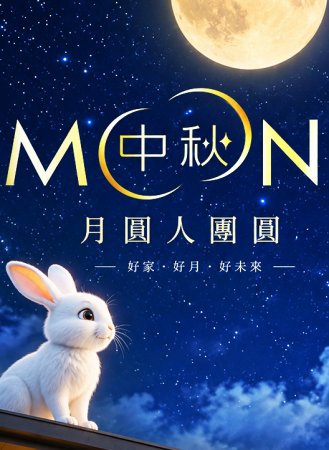 祝福您中秋佳節愉快， 生活「月」來「月」好